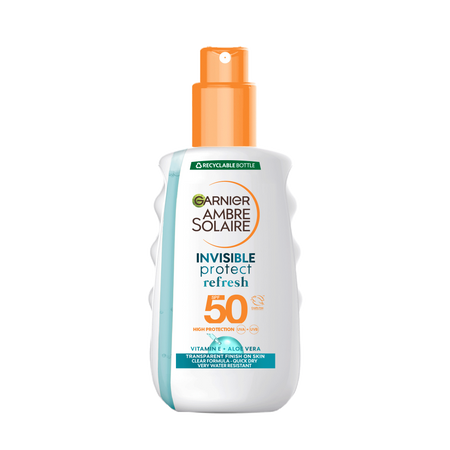 Invisible Protect Refresh Sun Protection Spray SPF50 200ML - Ambre Solaire