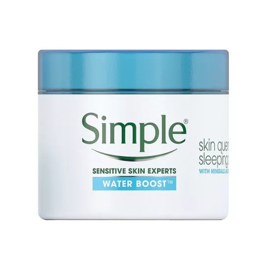 Simple Water Boost Skin Quench Sleeping Cream