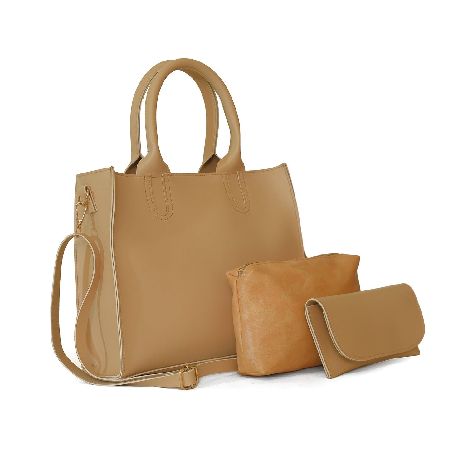 VISTA BEIGE 3 PIECE BAG