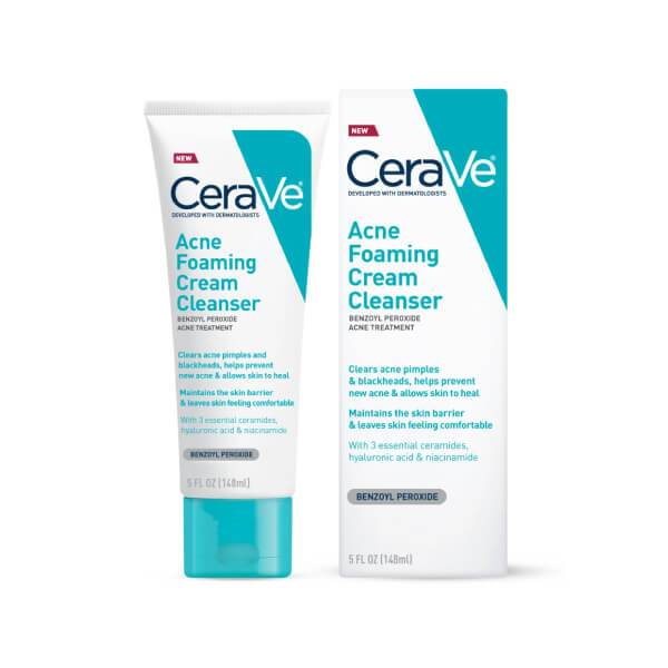 Acne Foaming Cream Cleanser - cerave
