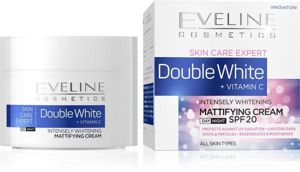Double White Mattifying Cream Day & Night 50ml - Eveline