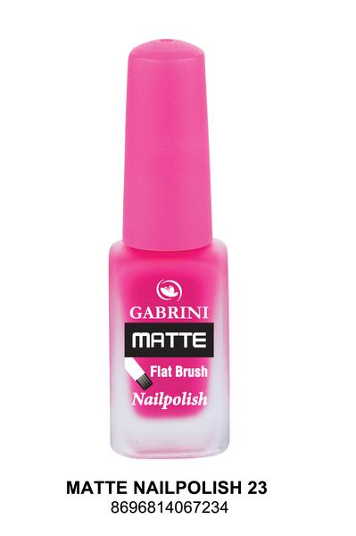 Matte Nail Polish # 23 - Gabrini