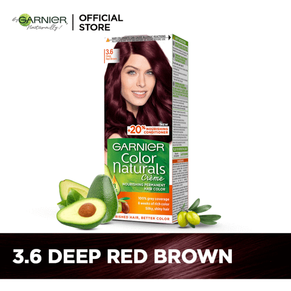 Color Naturals 3.6 - Deep Red Brown - Garnier