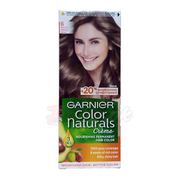 6 Natural Medium Blond Hair Color - Garnier