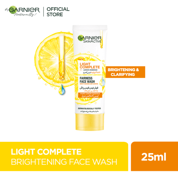 Garnier Skin Active Light Complete Face Wash - 25ml