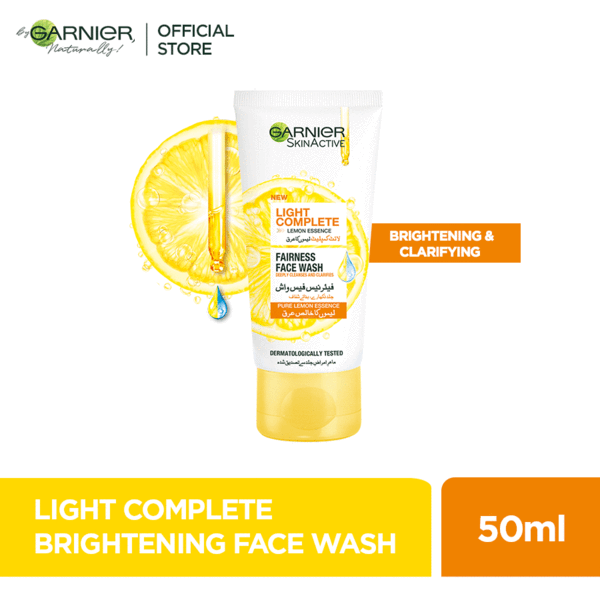 Skin Active Light Complete Face Wash - 50ml - Garnier