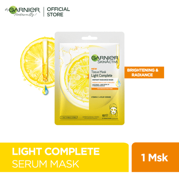 Skin Active Light Complete Tissue Mask - Garnier