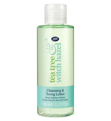 Tea Tree Witch Hazel Cleansing & Toning Lotion 150ml - Boots