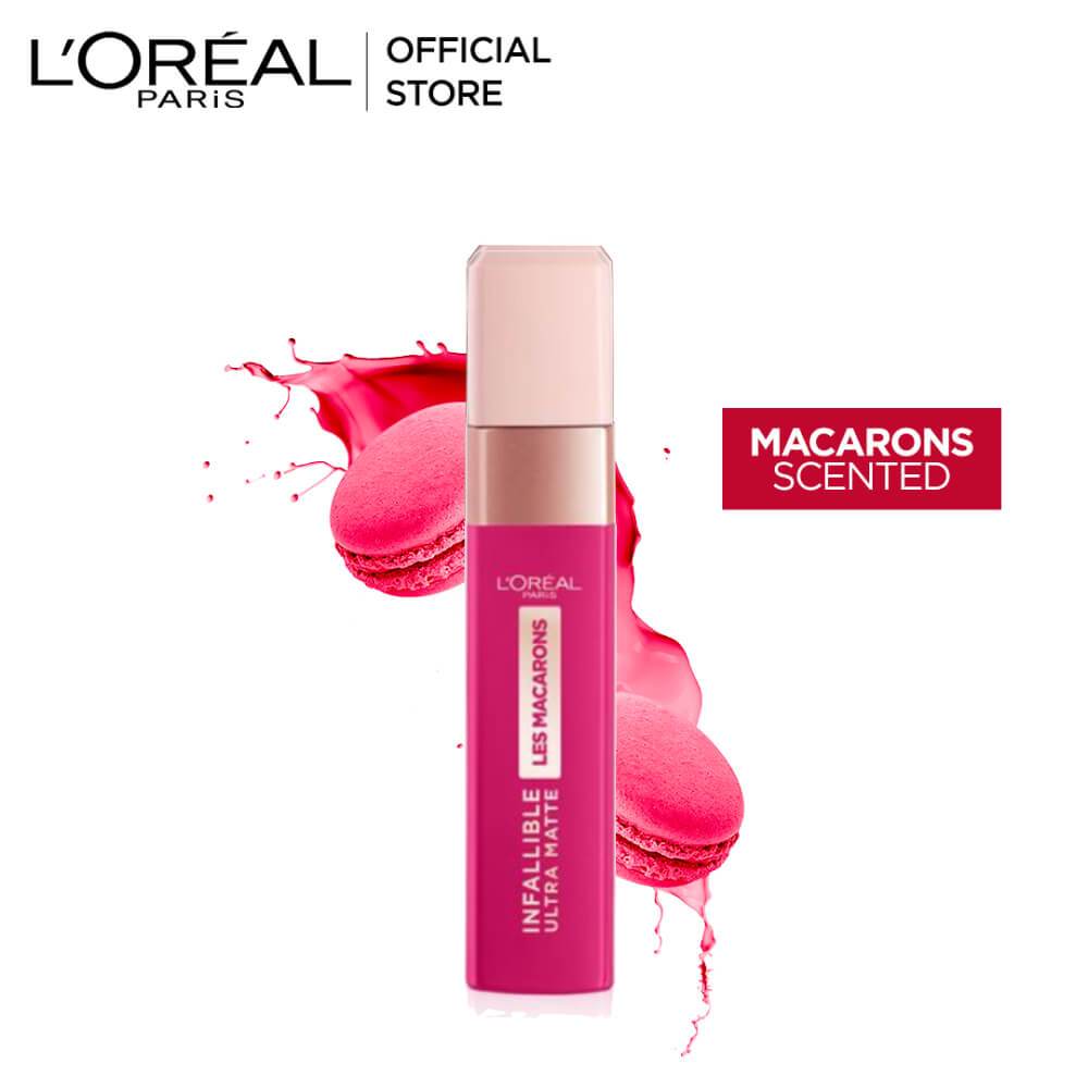 Loreal Infaillible Les Macarons Liquid Lipstick - 838 berry Cherie