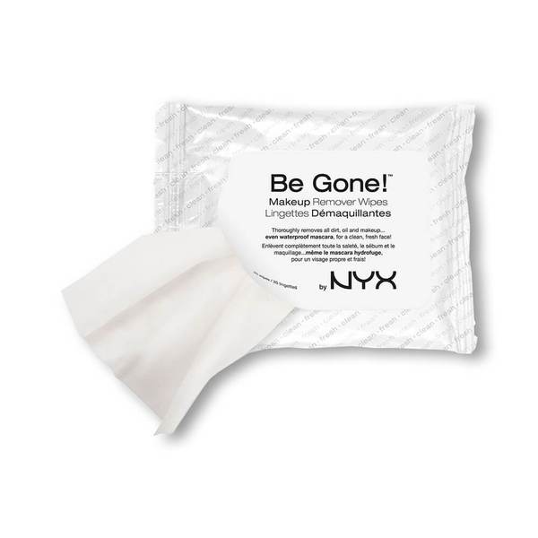 Be Gone! Makeup Remover Wipes - Nyx