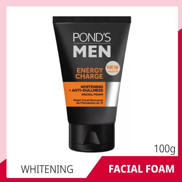 Men Energy Charge Whitening Facial Foam 100g - POND'S