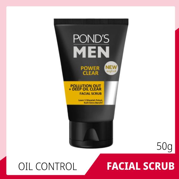 Men Power Clear Pollution Out Facial Scrub 50g - POND'S