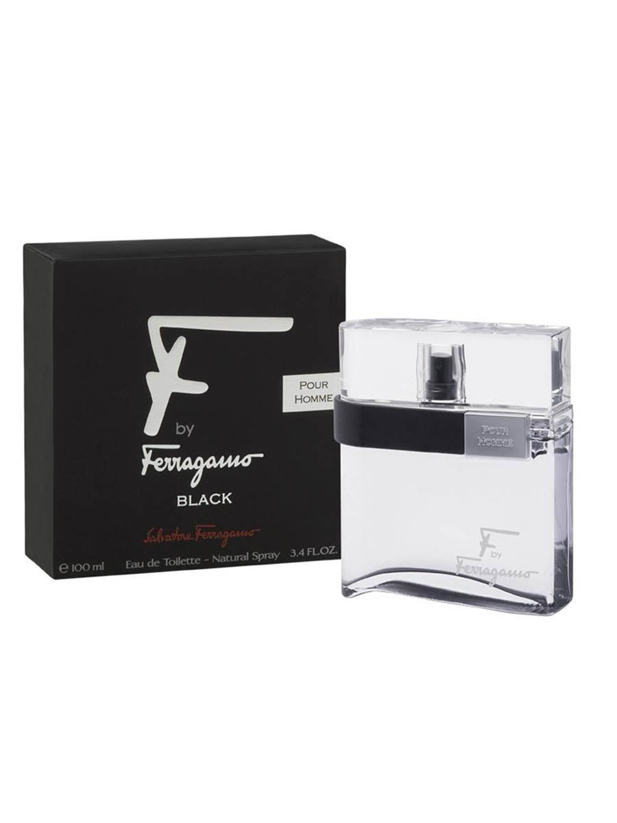 Salvatore Ferragamo F by Ferragamo Black Pour Homme EDT 100ml