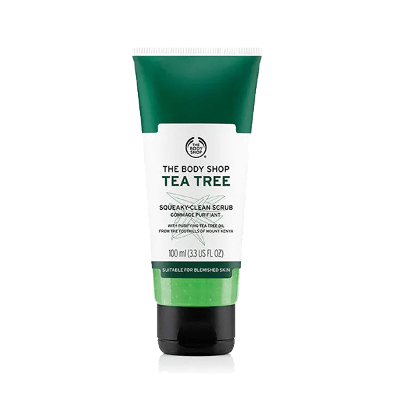 Tea Tree Exfoliating Clean Scrub 100ml - The Body Shop