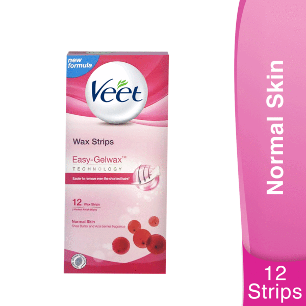 Veet Cold Wax Strips 12 Strips Dry