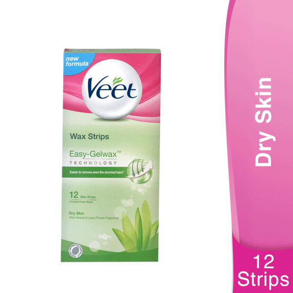 Veet Cold Wax Strips Normal 12 Wax Strips